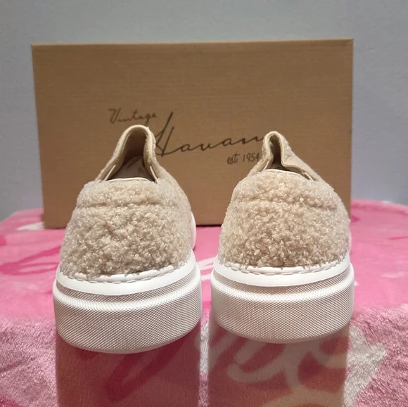 Vintage Havana Women's Jasmine Slip- On Wool Sneaker, Size 8.5 - Picture 6 of 7